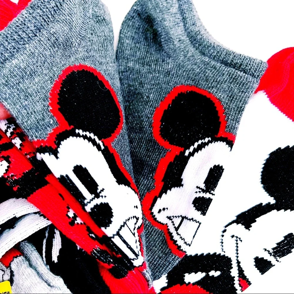 Disney Mickey Mouse No Show Socks Little Boys Girls Disneyland Disney World